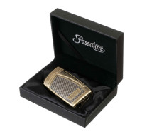 Зажигалка сигарная Passatore, двойное пламя, с пробойником, античная медь