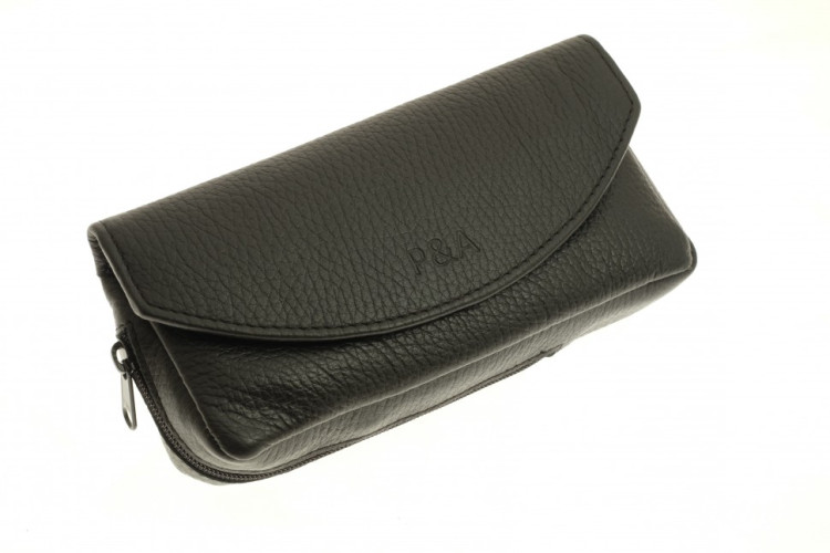 Сумка P&A для трубки и табака, натуральная кожа