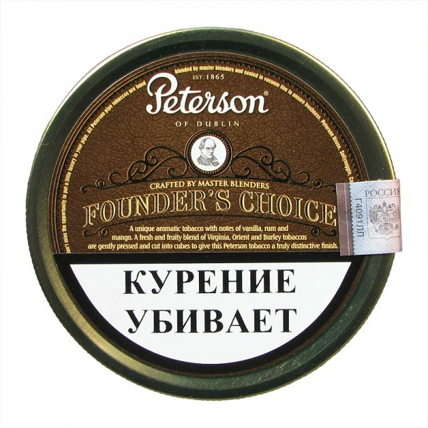 Трубочный табак PETERSON  FOUNDER'S CHOICE 100 гр