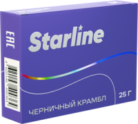Табак для кальяна Starline Черничный крамбл 25 г