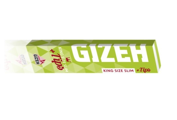 Бумага для самокруток GIZEH KS Super Fine 34+34 tips