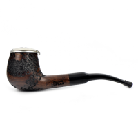 Трубка курительная Pipsan №OB141 изогнутая охладитель, крышка