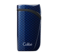 Зажигалка сигарная Colibri Falcon, синий карбон