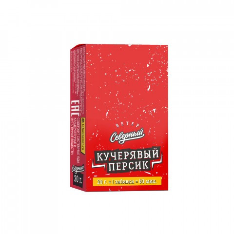 Табак для кальяна Ветер Северный КУЧЕРЯВЫЙ ПЕРСИК