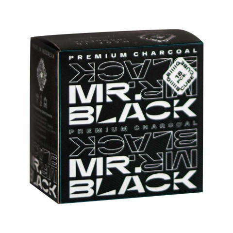 Уголь кокосовый Mr. Black 25 мм 18 шт