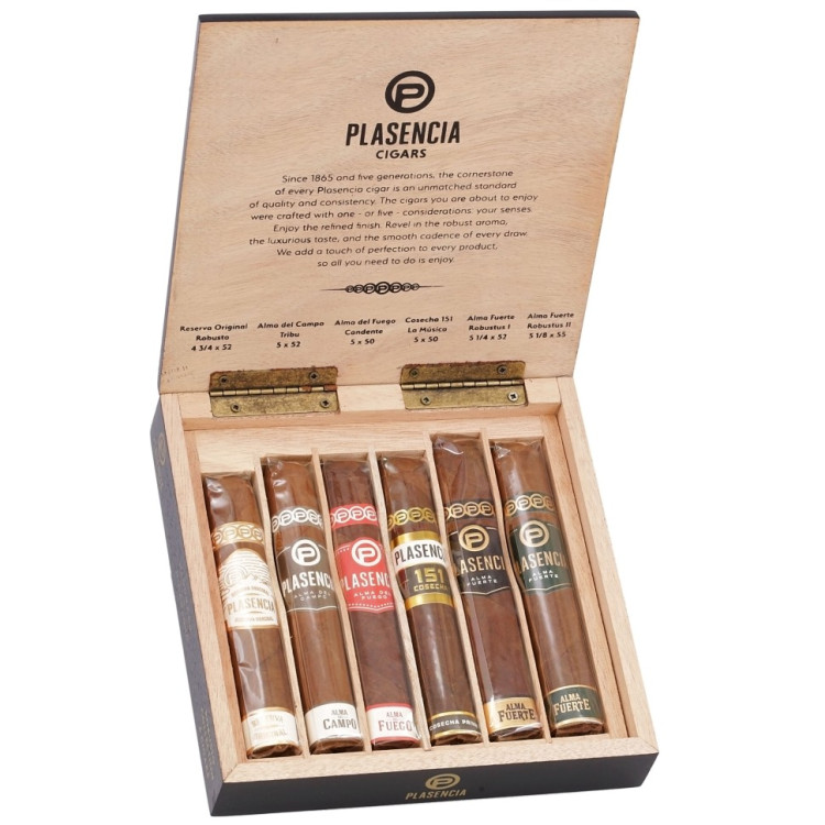 Набор сигар Plasencia Robusto Collection Sampler 6 cigars