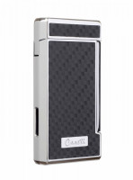 Зажигалка Caseti сигарная, турбо (двойное пламя), черная