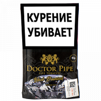 Трубочный табак Doctor Pipe Black Diamond Premium Ribbon Cut 50 гр