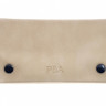 Кисет P&A для самокруток, экокожа, бежевый