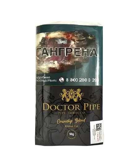 Трубочный табак Doctor Pipe Crunchy Blend Ribbon Cut 50 гр