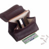 Кисет P&A для самокруток и табака, экокожа, коричневый