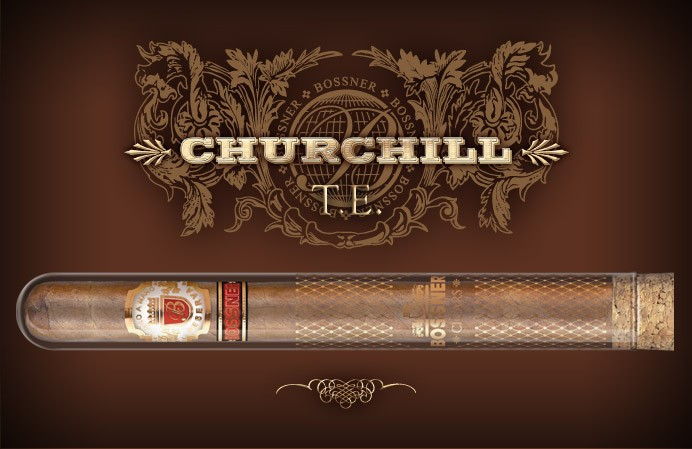 Сигара Bossner Churchill Tube Edition Connecticut Private Label