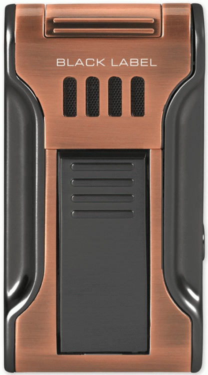 Зажигалка Black Label Dictator Brushed Copper & Gun LBL80030