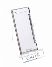 Зажигалка Caseti кремниевая, супертонкая, хром