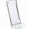 Зажигалка Caseti кремниевая, супертонкая, хром