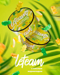 Бестабачная смесь LeTeam Медиум с кислым мармеладом 25 г