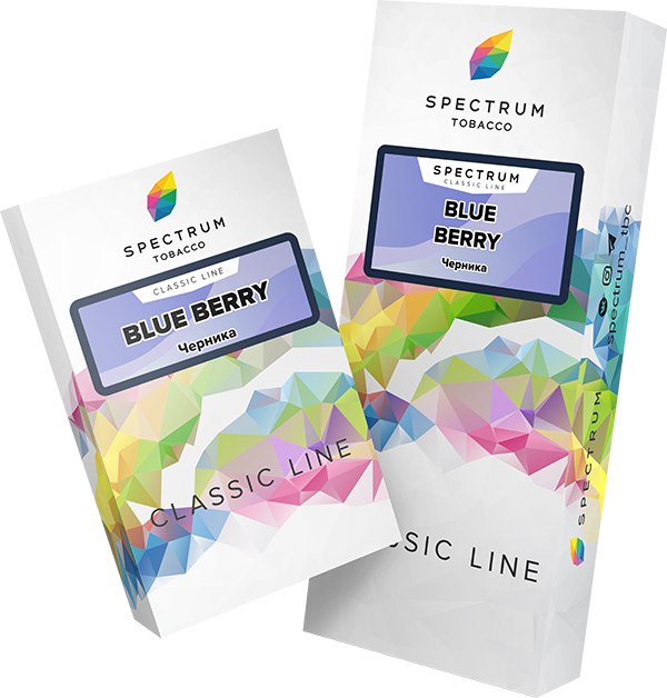 Табак для кальяна Spectrum Classic Line Blue Berry Черника 40 гр.