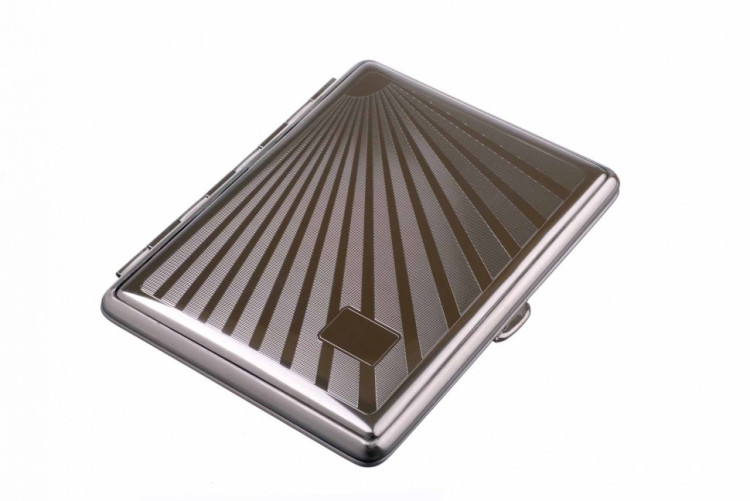 Портсигар Stoll на 28 сигарет 100 мм, металл