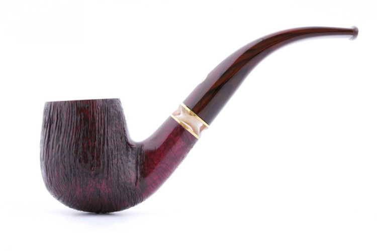 Трубка Mastro de Paja Pettinata Classica с цветным кольцом