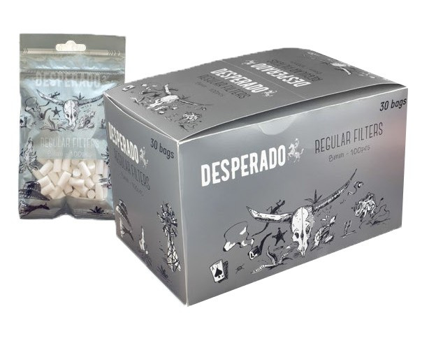 Фильтры для самокруток DESPERADO REGULAR 100