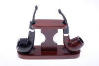 Подставка PASSATORE на 2 трубки, дерево