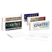 Фильтры для самокруток CARTEL бумажные 60x25 mm