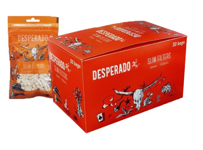 Фильтры для самокруток DESPERADO SLIM 150