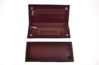 Кисет P&A для самокруток и 2 смесей,натуральная кожа, коричневый