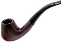 Трубка Пайп № 245 зизифус изогнутая, охладитель 6мм, темная, чехол LZ-245