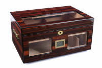 Хьюмидор Lubinski на 100 сигар cо стеклом, Макассар