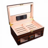 Хьюмидор Lubinski на 100 сигар cо стеклом, Макассар