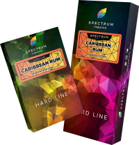 Табак для кальяна Spectrum Hard Line Caribbean Rum Карибский Ром 40 гр.