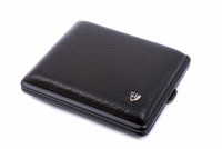 Портсигар Stoll на 18 сигарет, натуральная кожа, Олень