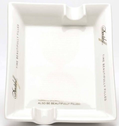 Пепельница на 2 сигары DAVIDOFF, керамика