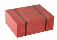 Хьюмидор Jemar 280 Red лакированный, увлажнитель, гигрометр