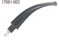 Мундштук для трубки Италия Стандарт Охладитель изогнутый Бент