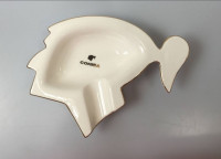 Пепельница COHIBA фарфоровая, белая