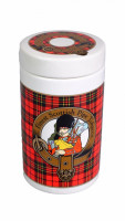 Банка для табака Lubinski "Шотландия", керамика, красная