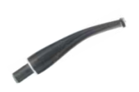 Мундштук для трубки Италия Стандарт 9мм полуизогнутый Хальфбент