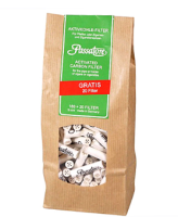 Фильтры для трубок 9 мм, угольные, Passatore, 200 штук в пачке