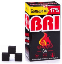 Уголь для кальяна COCOBRICO BIG 84*25 мм, кокосовый