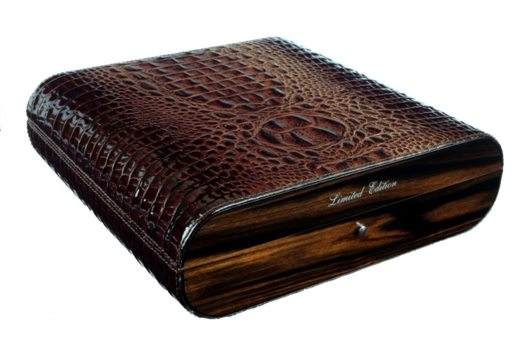 Хьюмидор Gentili Croco Brown на 25 сигар Limited Edition
