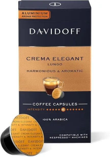Кофе в капсулах Davidoff Creama Elegant Lungo