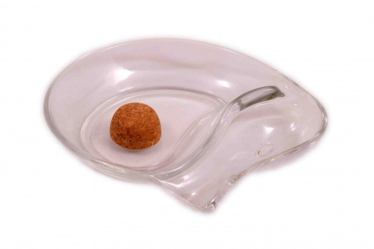 Пепельница на 1 трубку, стекло