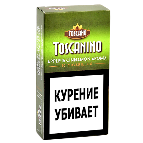 Сигариллы Toscanino Apple&Cinnamon 10