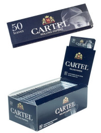 Бумага для самокруток CARTEL BLACK 50
