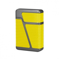 Зажигалка Bugatti 6 Yellow & Chrome BL 630