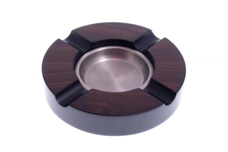 Пепельница сигарная Lubinski на 4 сигары, Орех