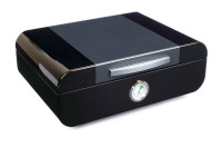 Хьюмидор Lubinski на 40 сигар, Черный глянцевый лак