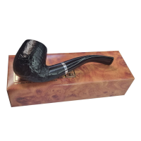 Трубка LORENZETTI Sandblast Black мод. 37, 9 мм, бриар